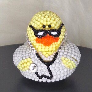 Doctor Bling Rubber Duck, Jeep Duck, MD Rubber Duck, Bedazzled Doctor Du…